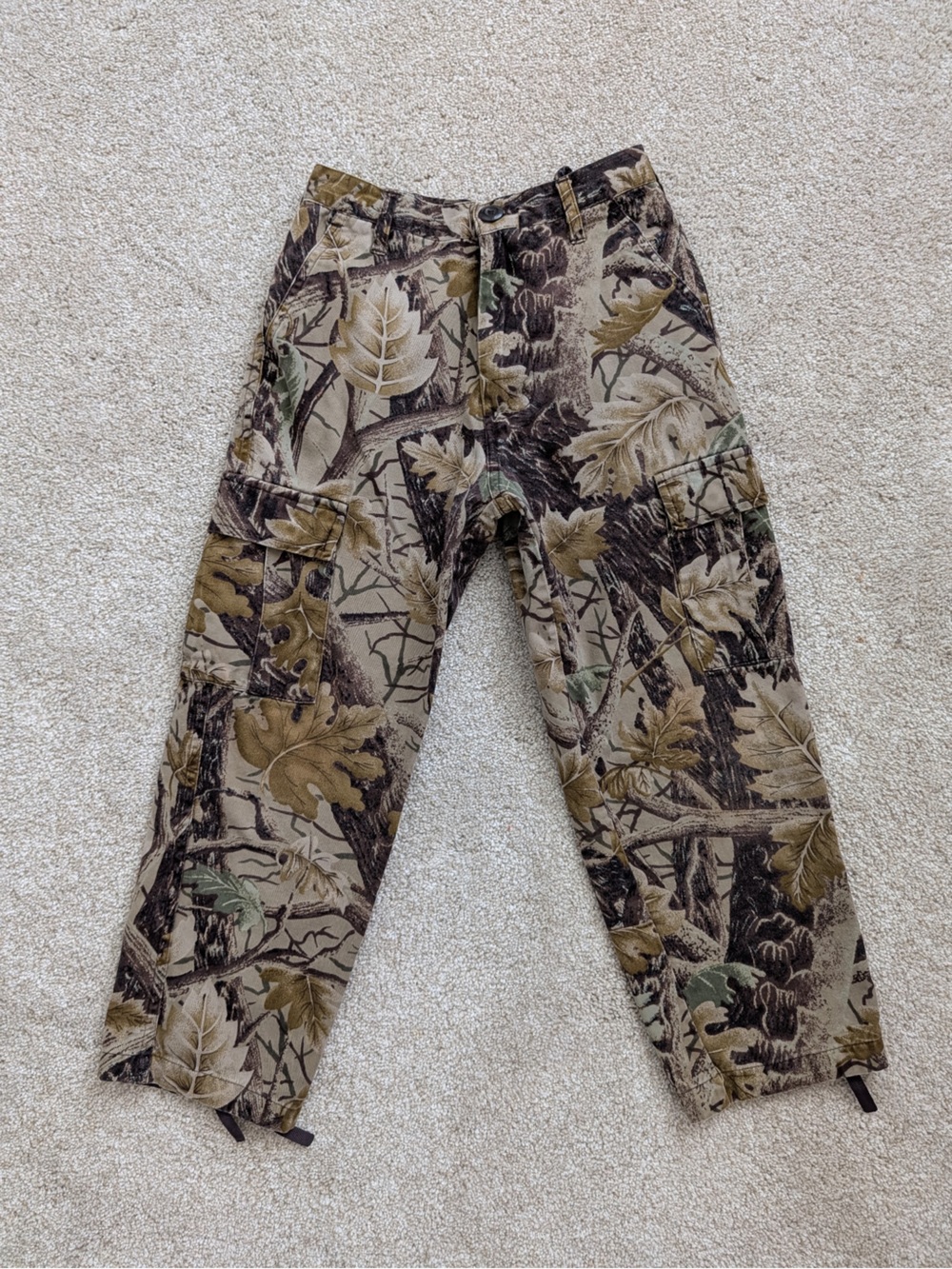 Cutter & Buck Brown Tan Camouflage Cargo Pants